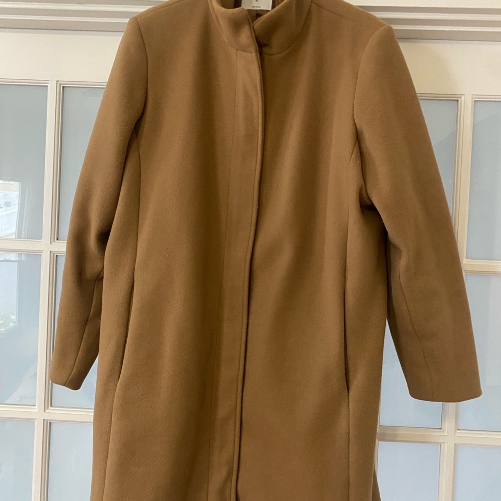 Old Navy Women's Camel Trench Coat
